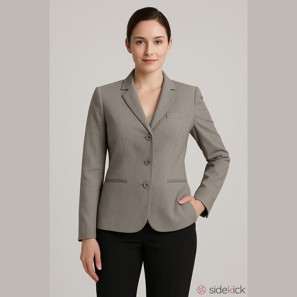 Norton McNaughton Lt Brown Tan Pinstripe Jacket